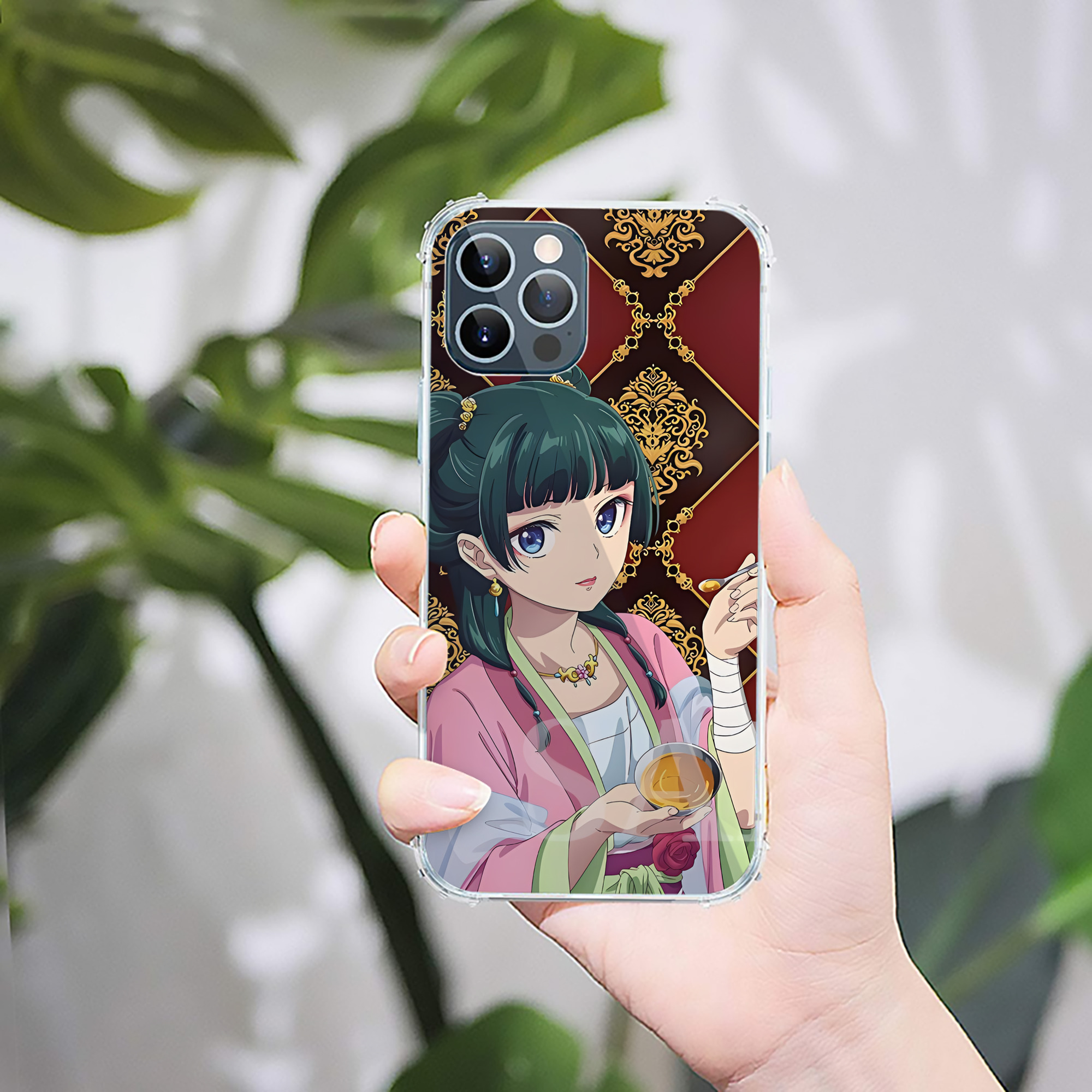 （画像用） 薬屋のひとりごと The Apothecary Diaries 【iPhone 12シリーズ対応】透明スマホケース（クリアソフトケース）